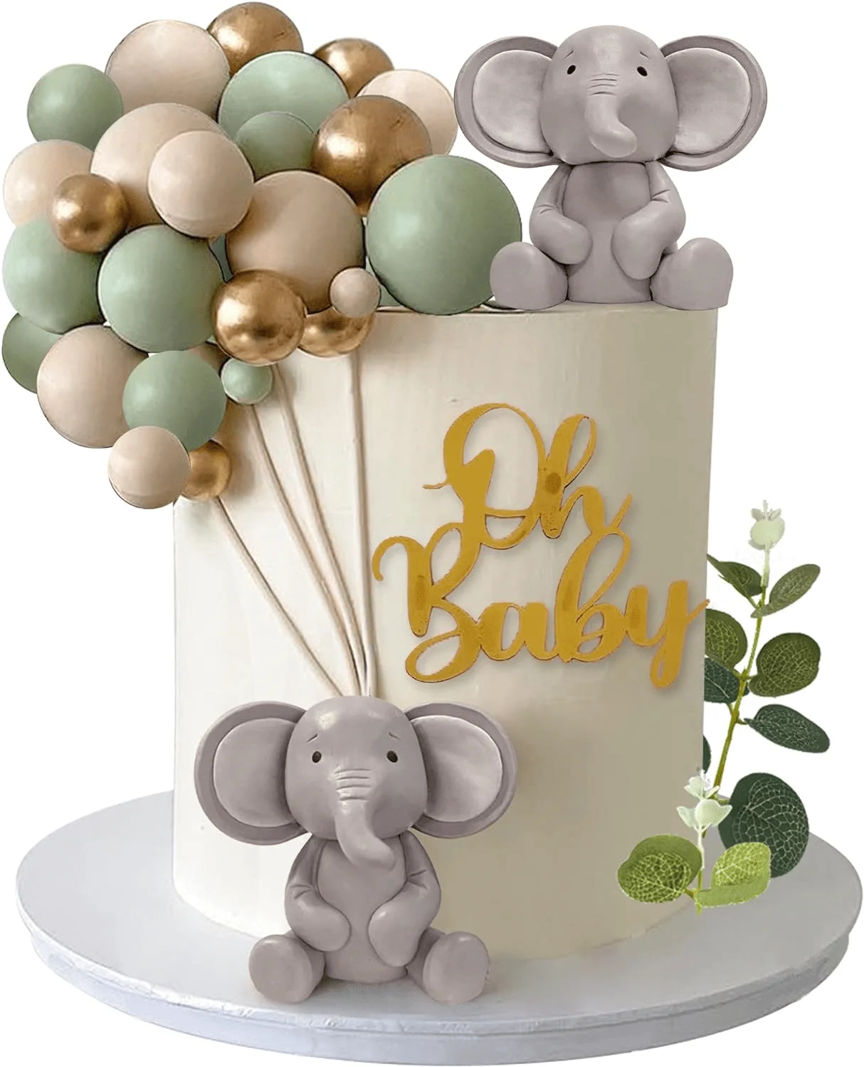 safari baby shower cake