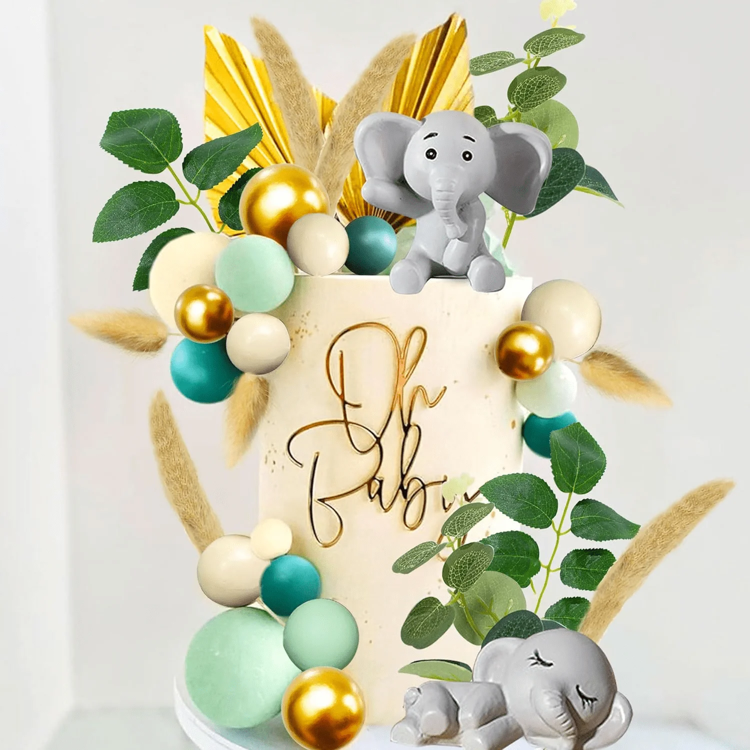 safari baby shower cake