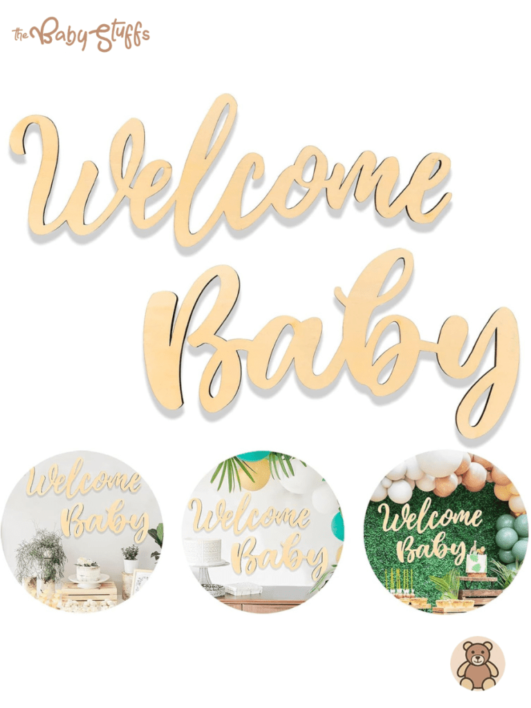  Baby Shower Welcome Sign