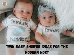 twin baby shower ideas